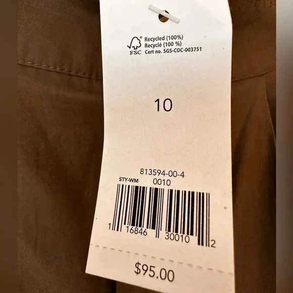 Banana Republic Olive Green Utility Mini Skirt NEW WITH TAGS - Picture 3 of 8